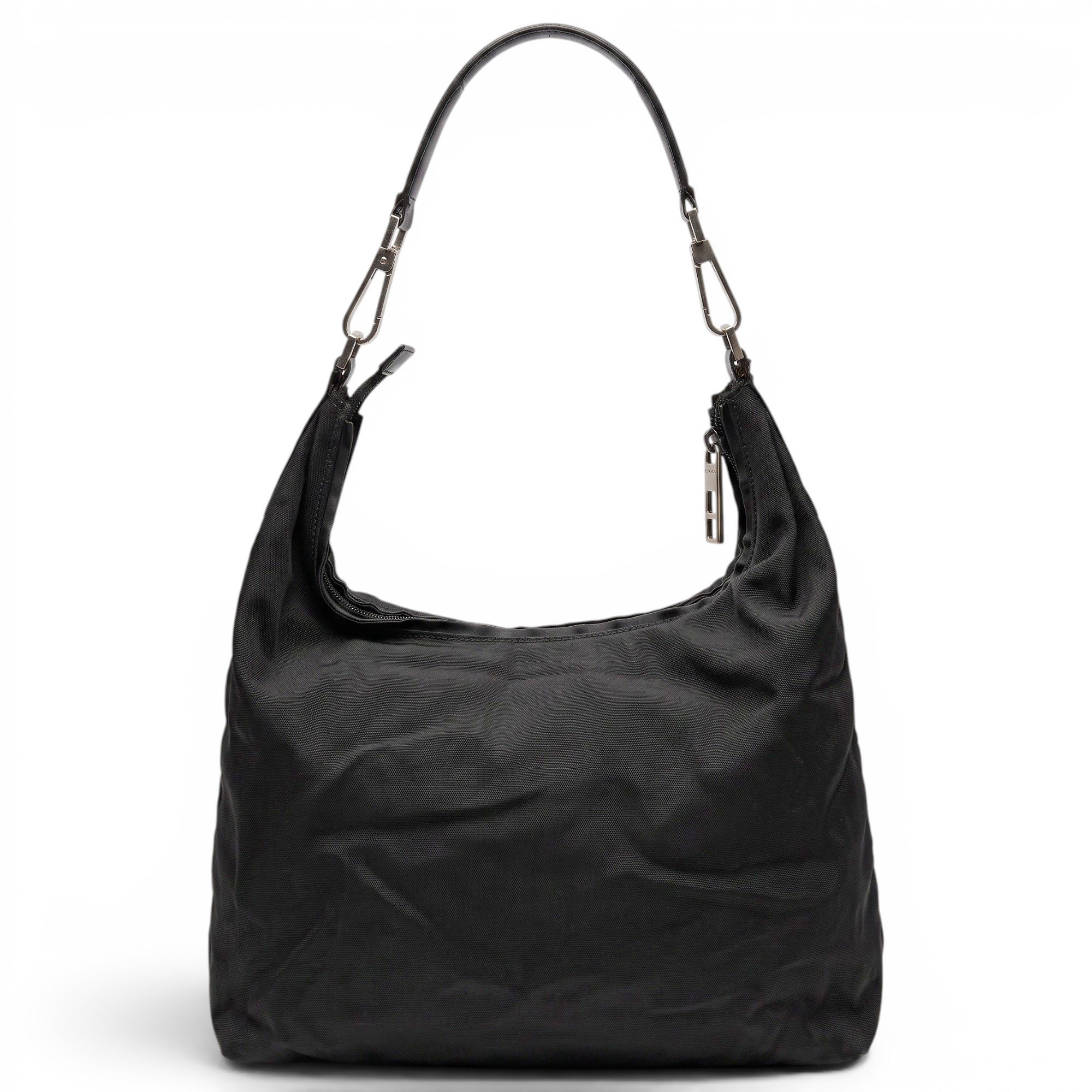 Hobo leather handbag