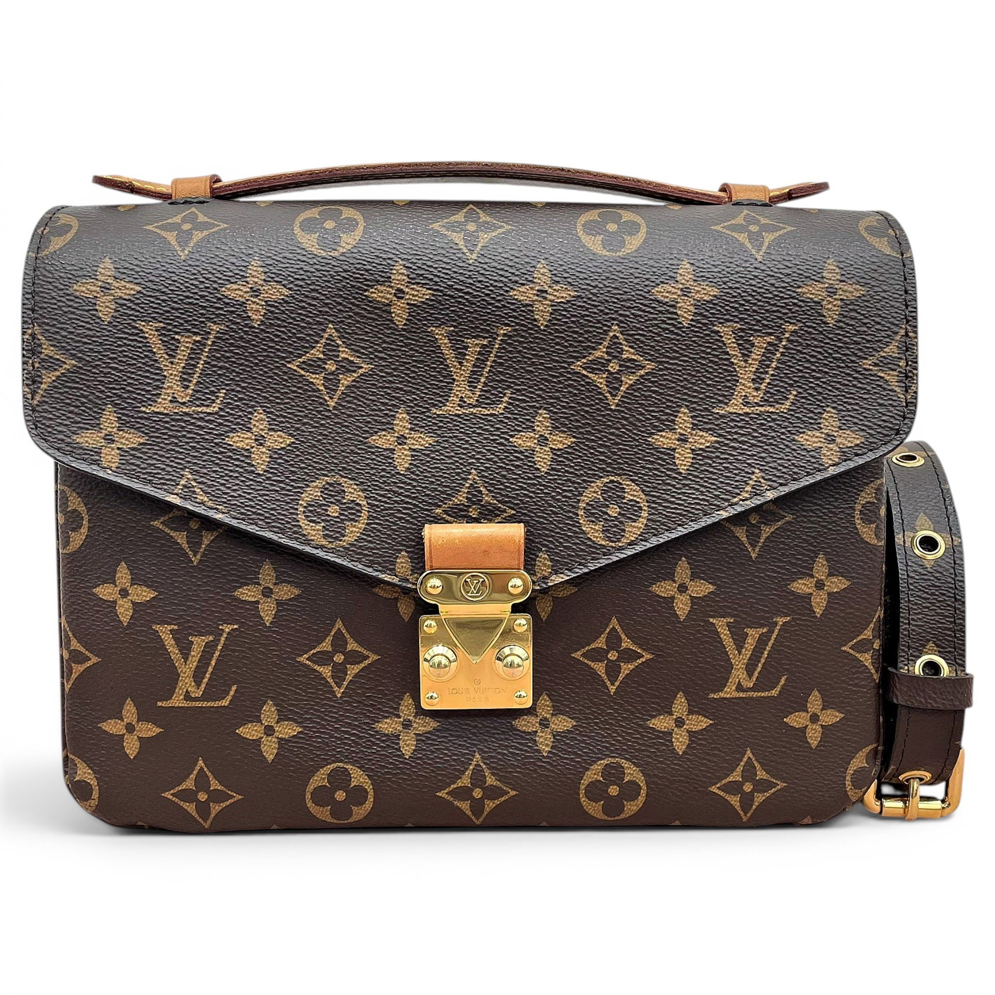 Metis leather handbag