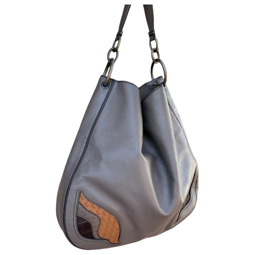 Parachute leather handbag