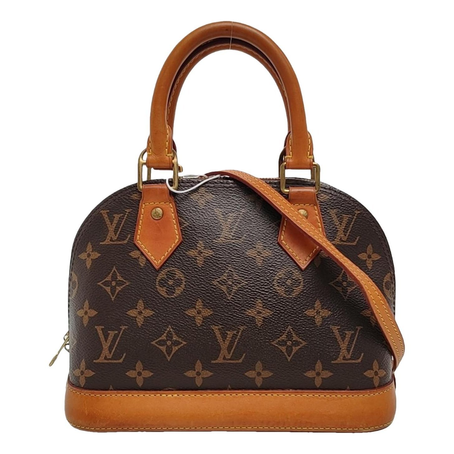 Alma leather handbag
