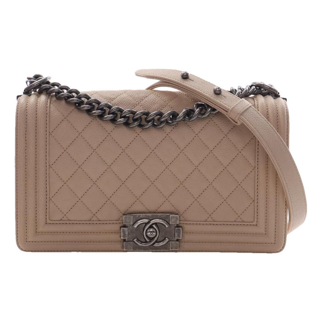 Boy leather crossbody bag
