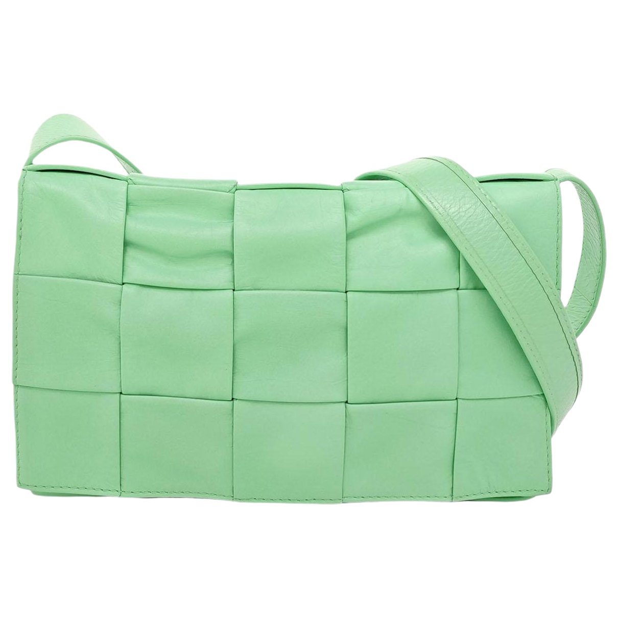 Bottega Veneta Brick Cassette leather crossbody bag