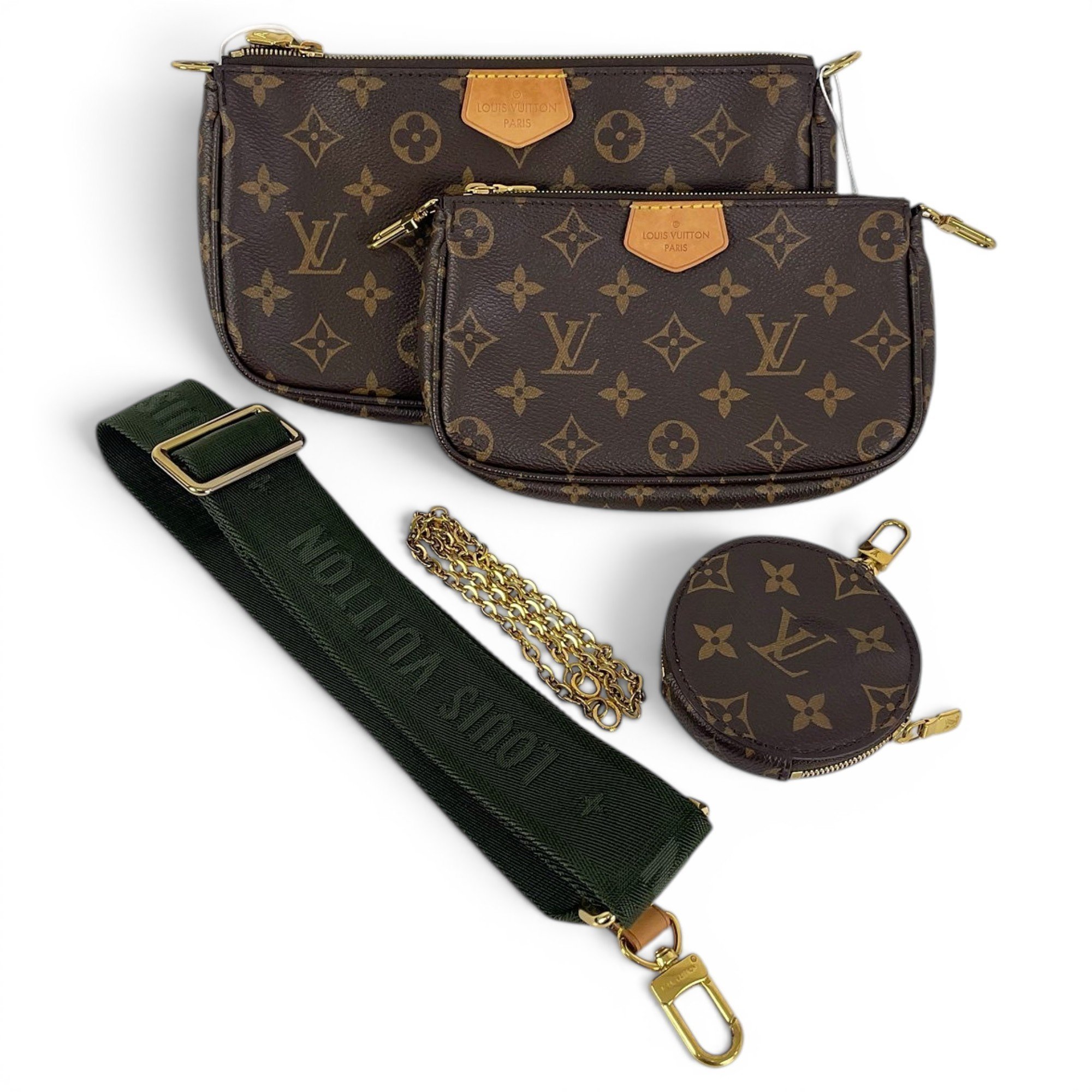 Multi Pochette Accessoires leather handbag