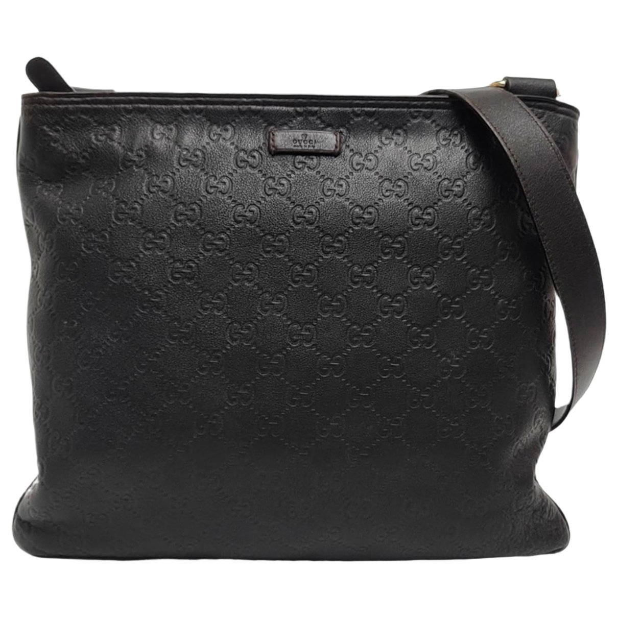 Leather crossbody bag