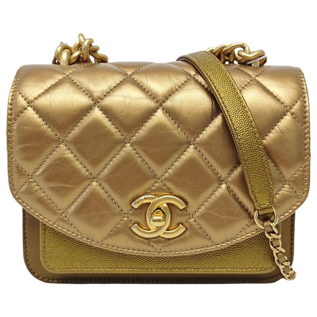 Leather crossbody bag