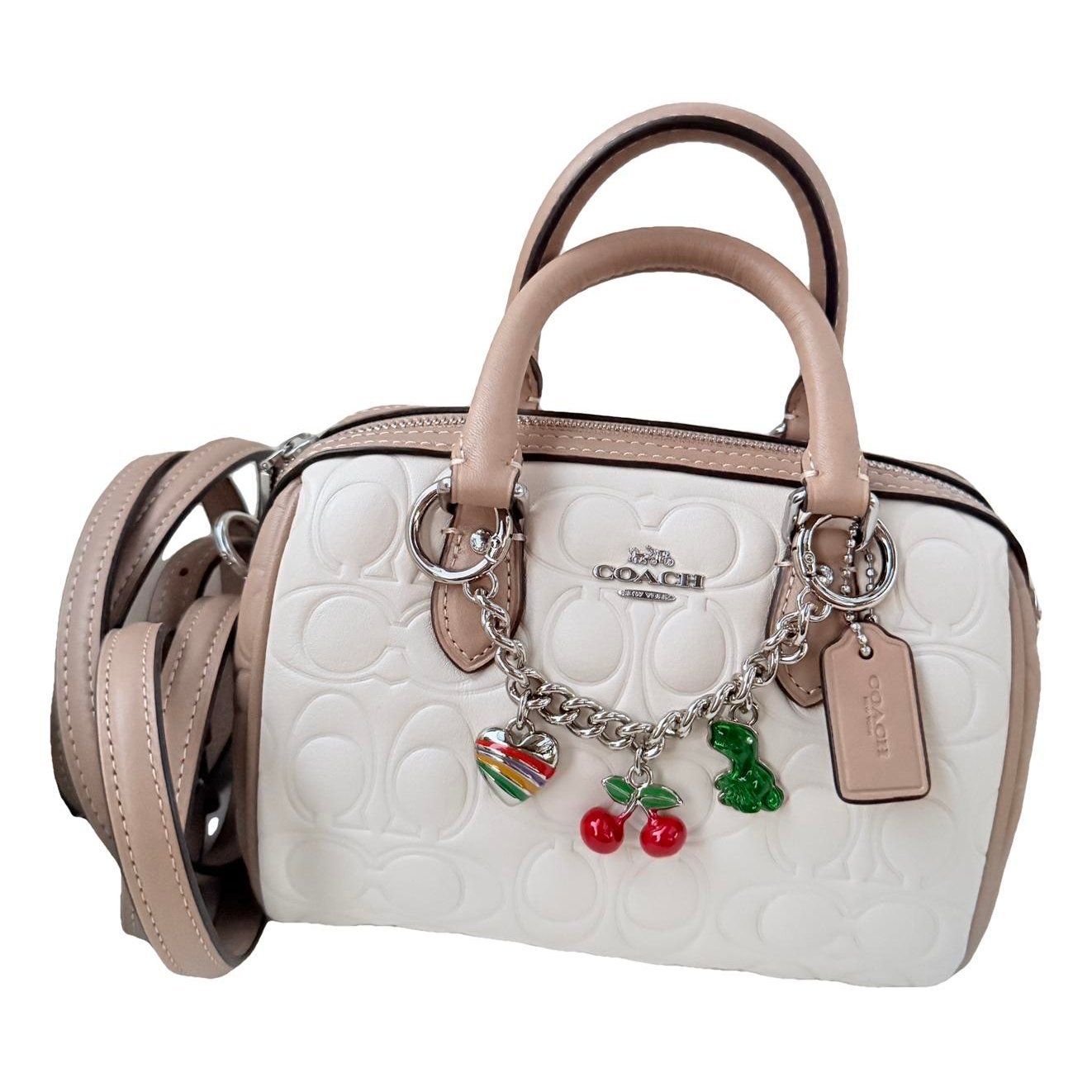 Leather crossbody bag