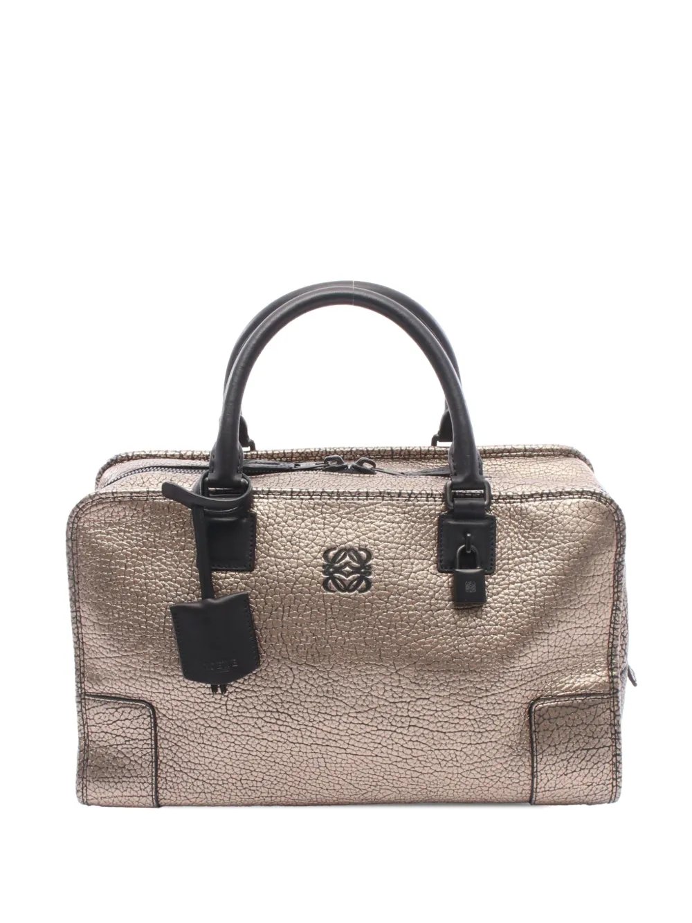 2010-2026 Cracked Metallic Leather Amazona 36 handbag