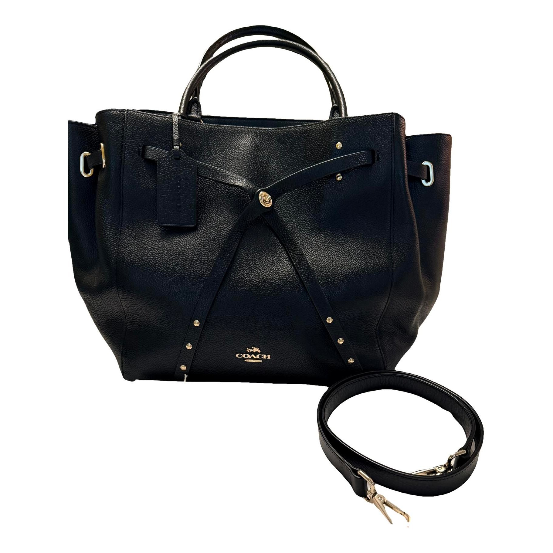 Leather handbag