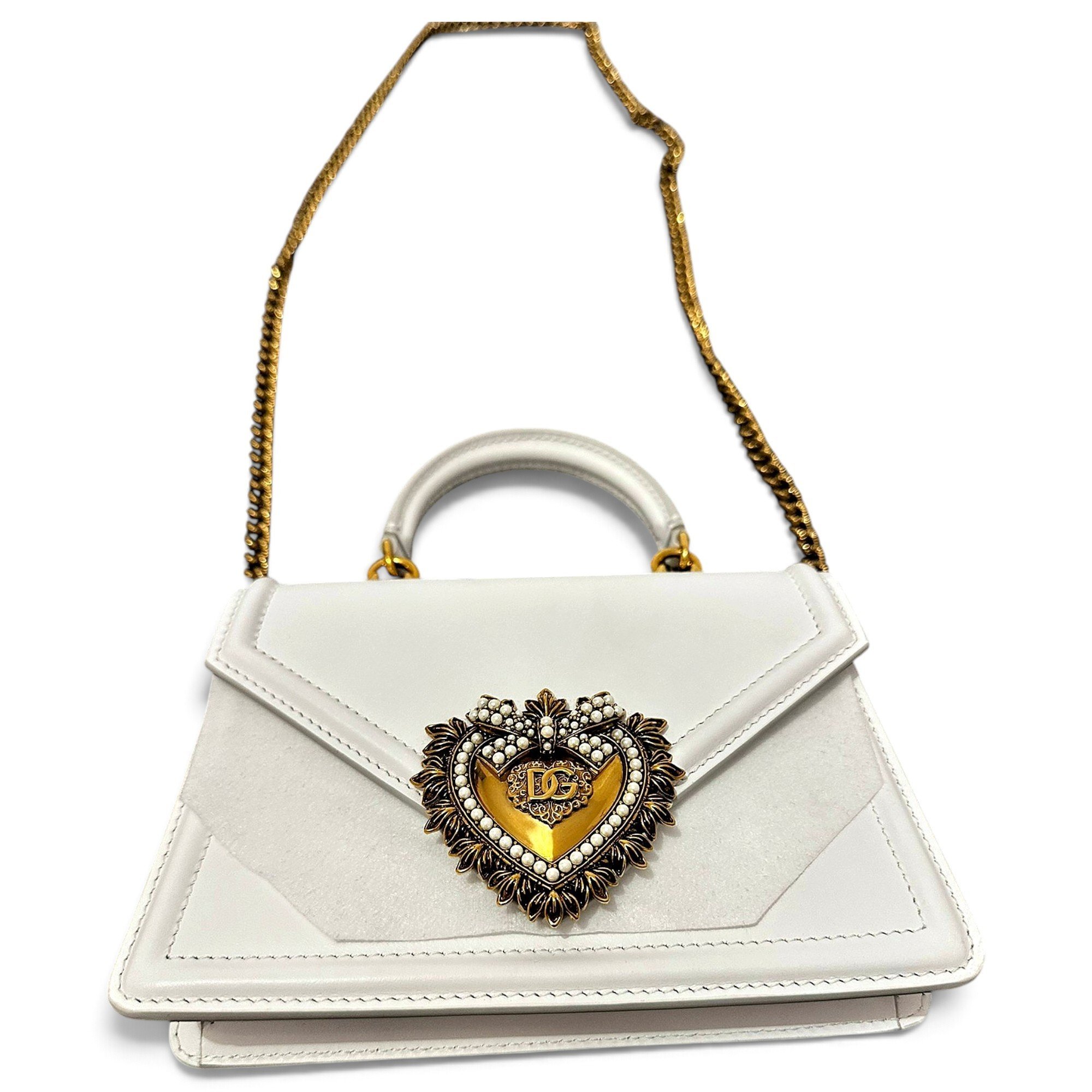 Dolce & Gabbana Devotion leather crossbody bag