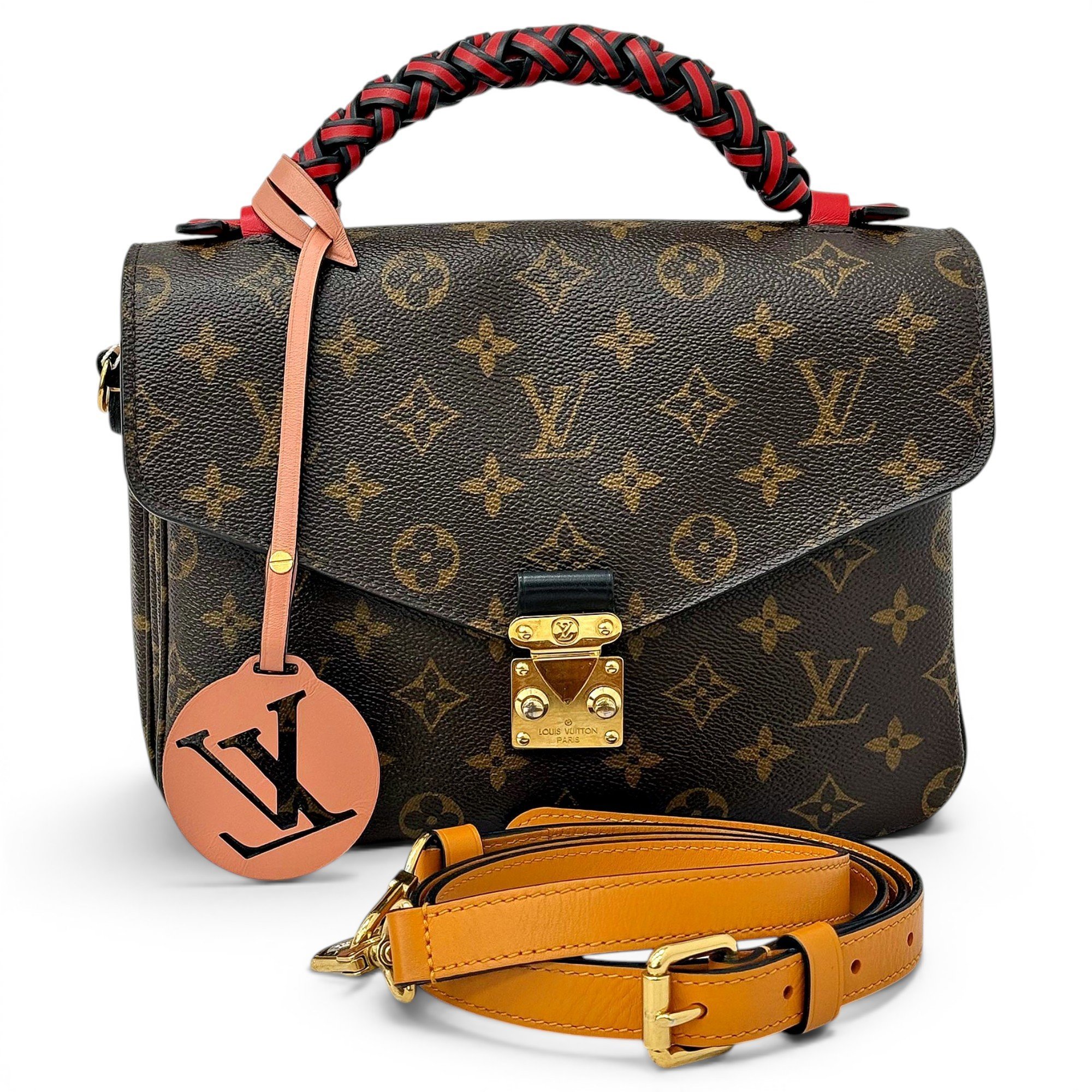 Metis leather handbag