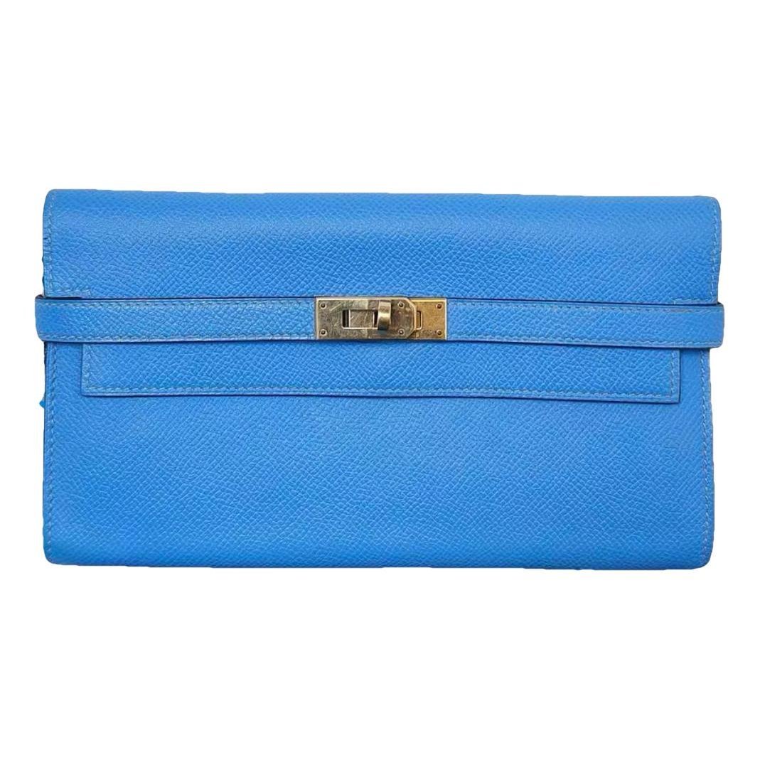 Kelly to go leather clutch bag