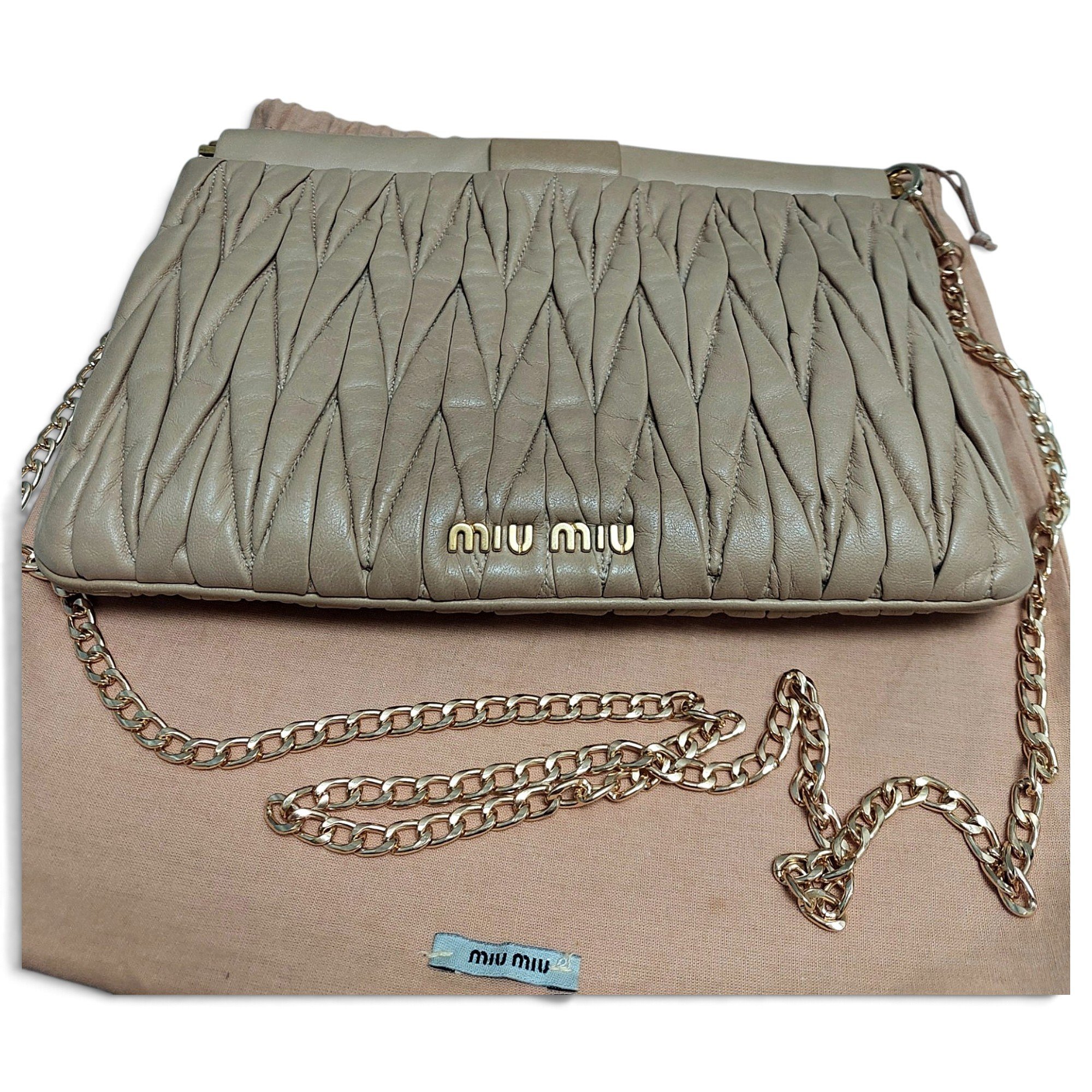 Miu Miu Leather crossbody bag