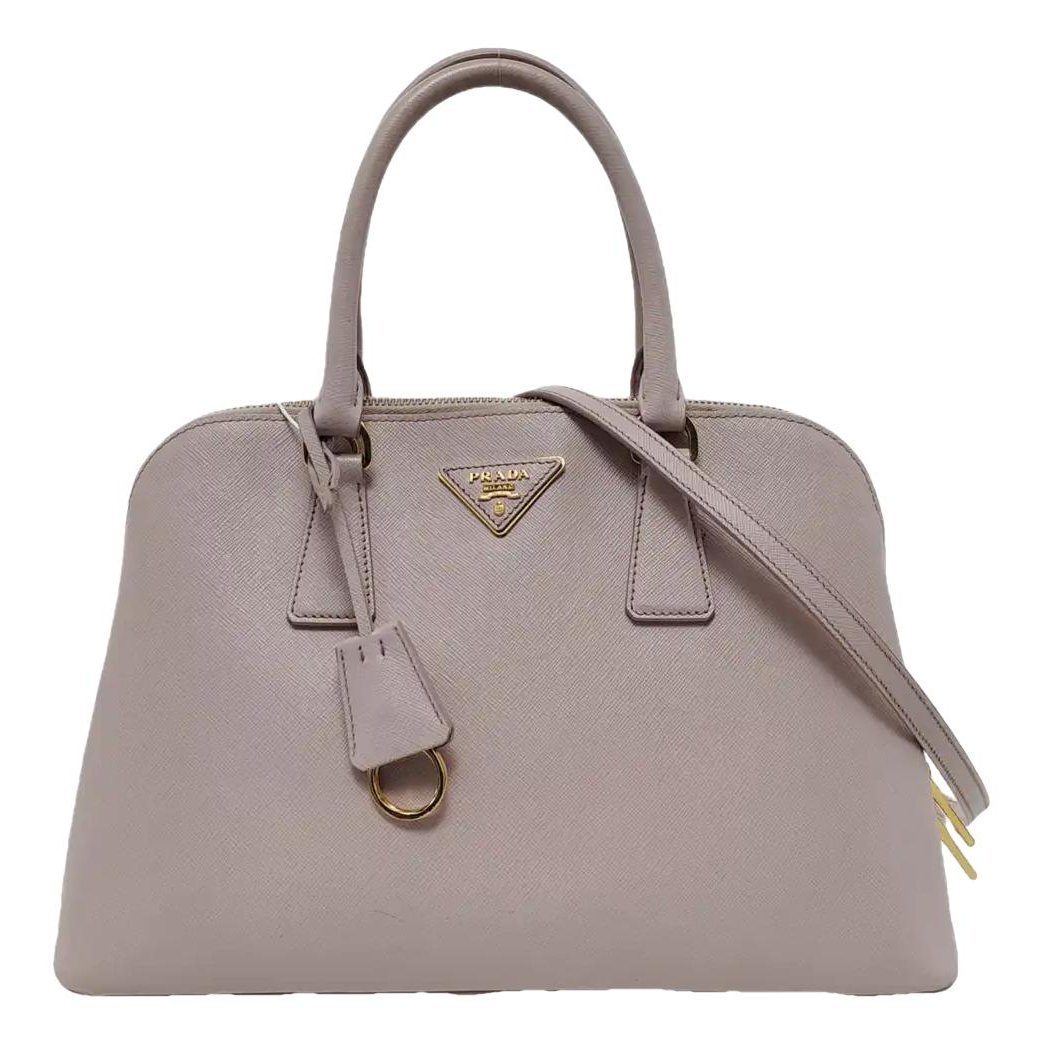 Promenade leather handbag