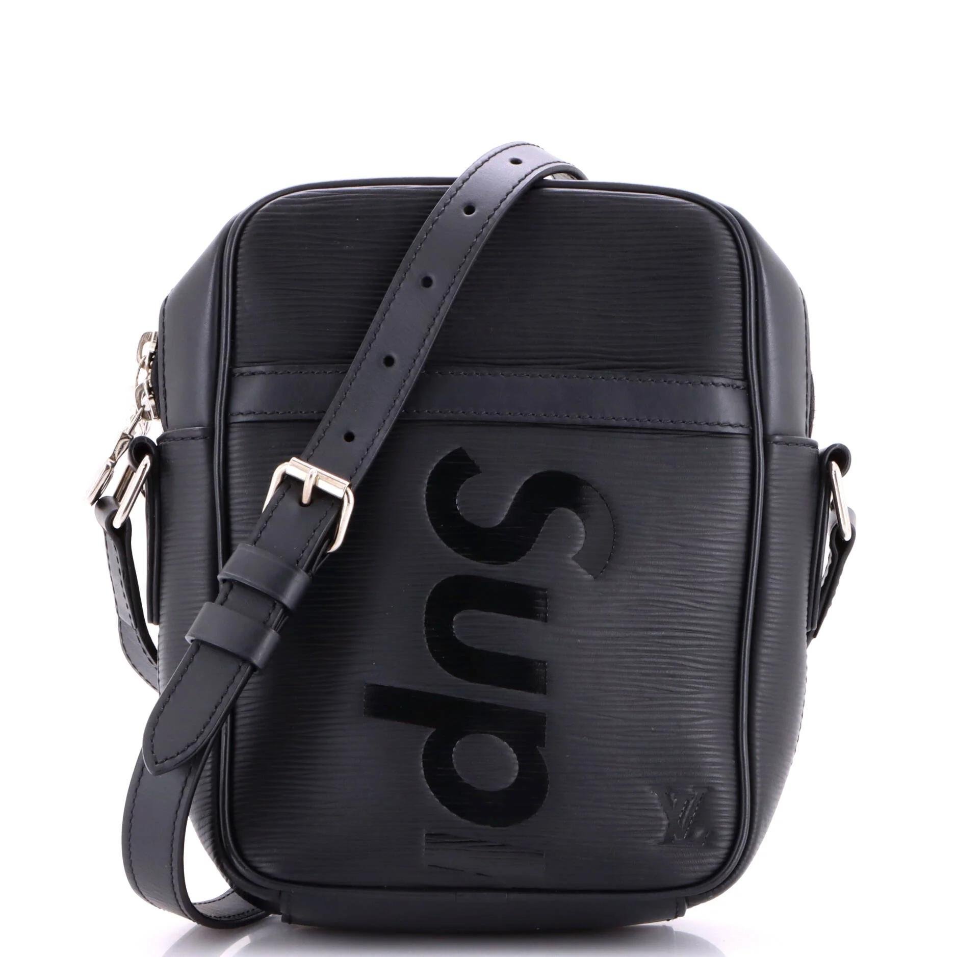 Danube leather crossbody bag