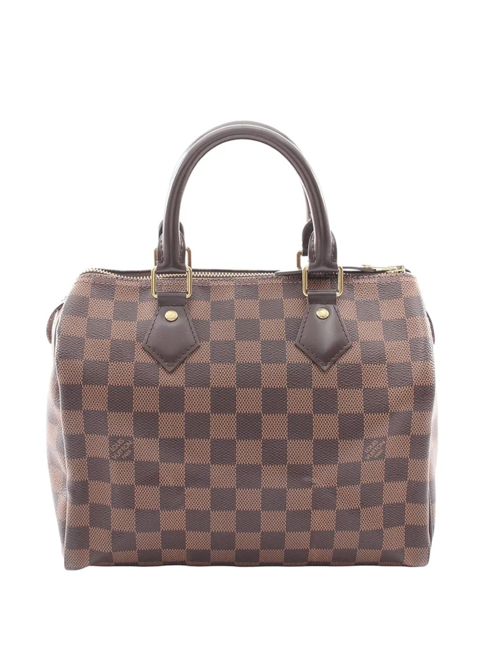 Louis Vuitton 2017 Damier Ebene Speedy Bandouliere 25 satchel