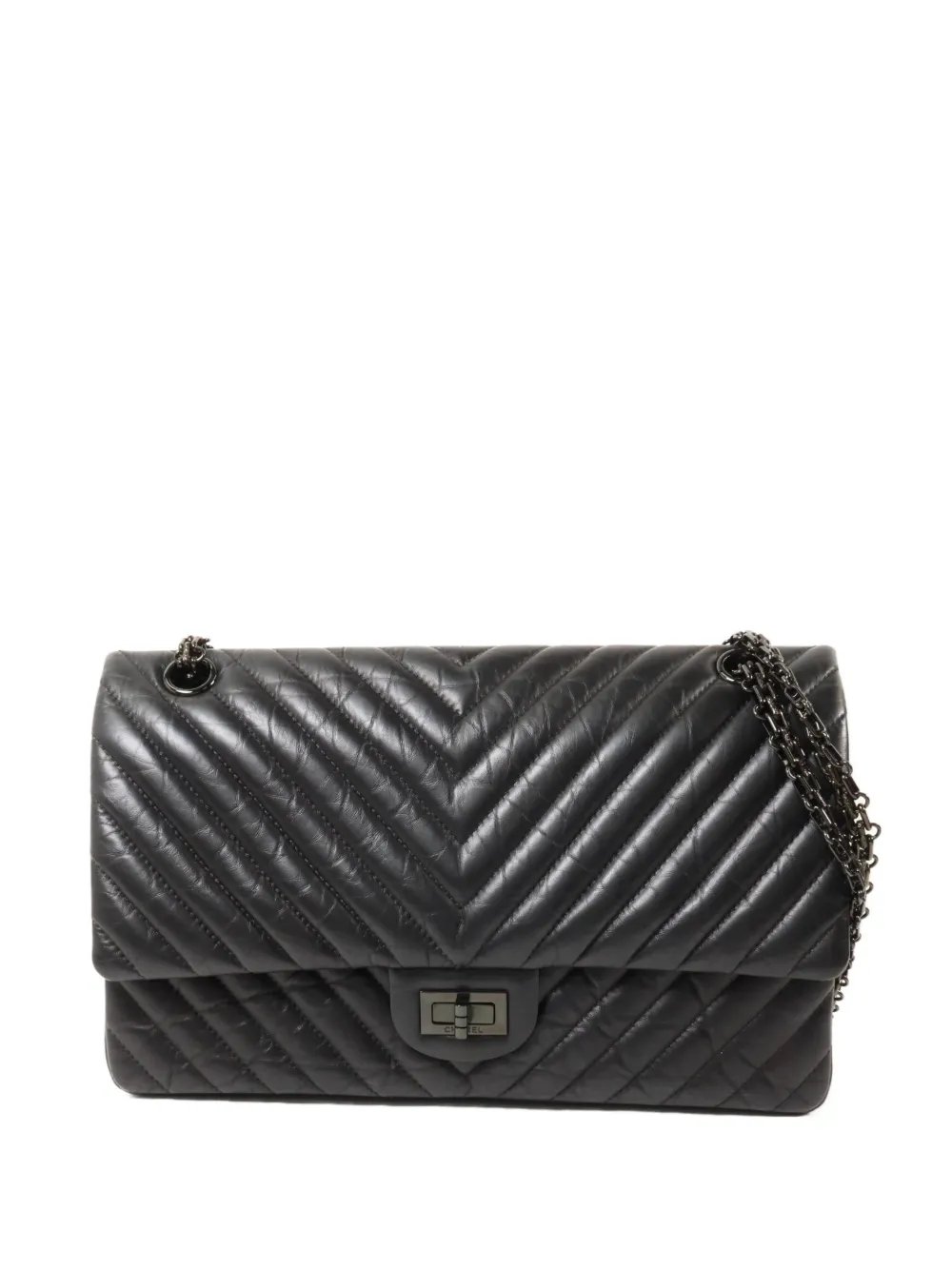 medium 2.55 chevron-quilted shoulder bag