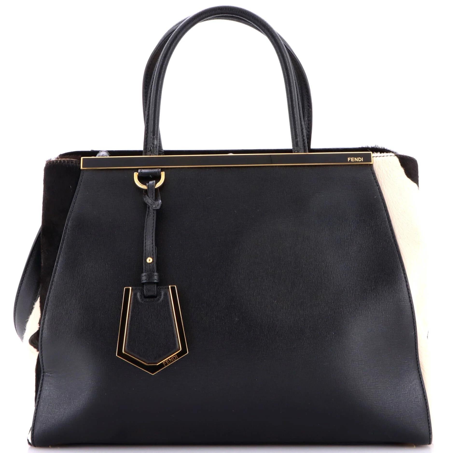Leather tote