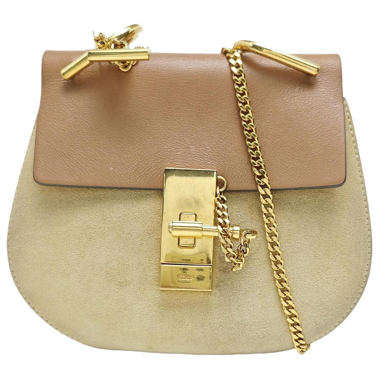 Drew leather crossbody bag