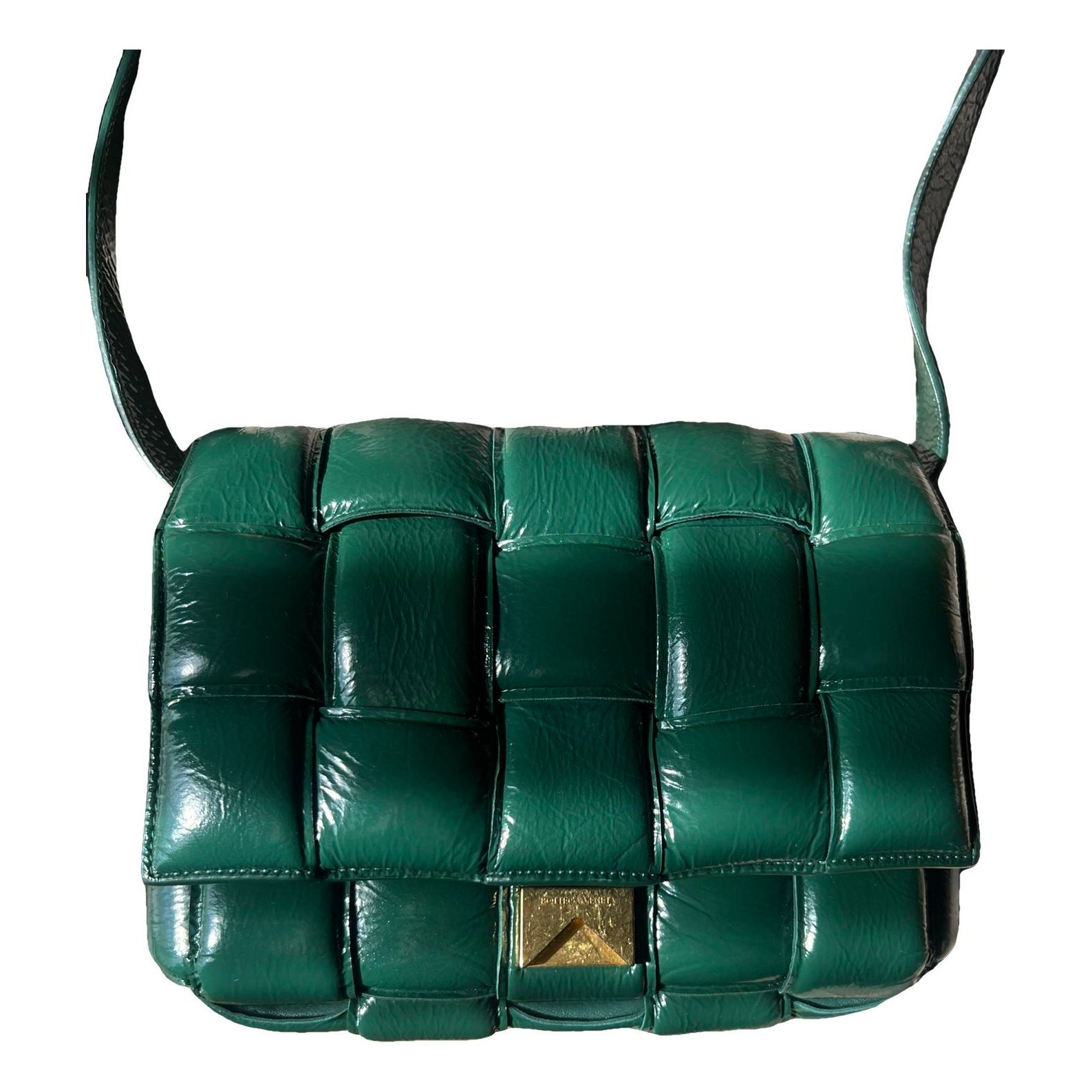 Cassette Padded leather crossbody bag