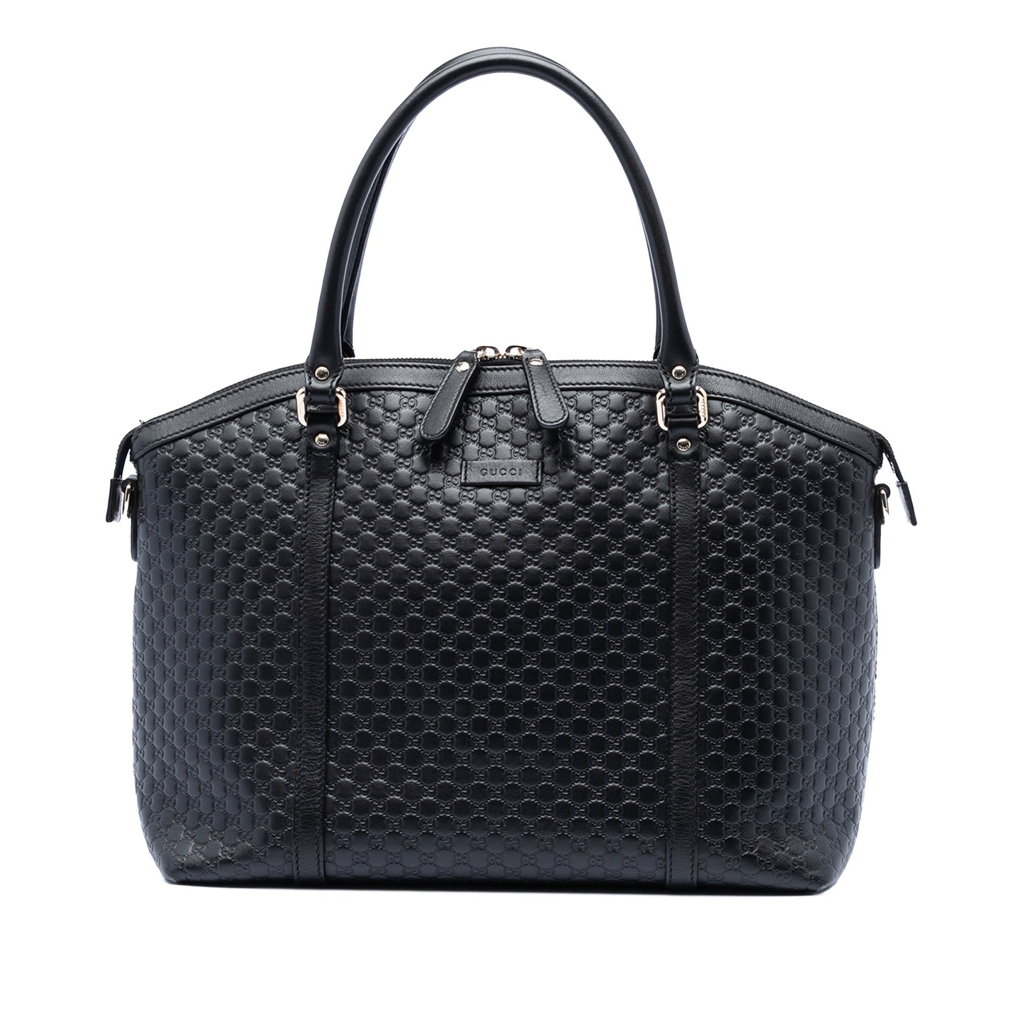 Leather satchel