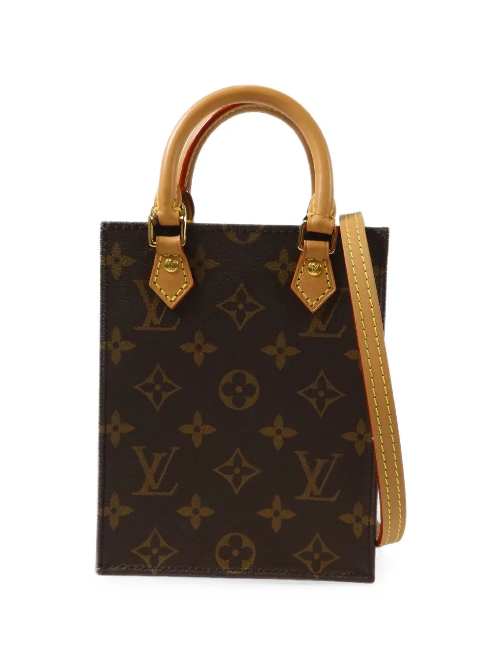petit Sac Plat Monogram canvas tote bag