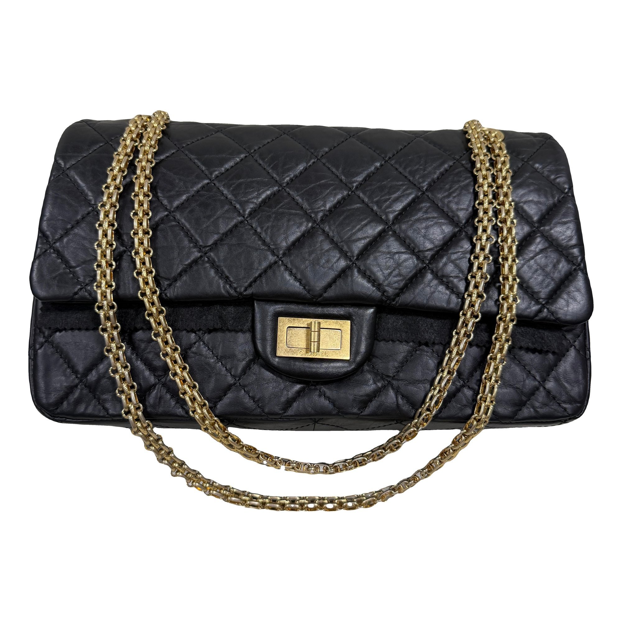 2.55 leather handbag