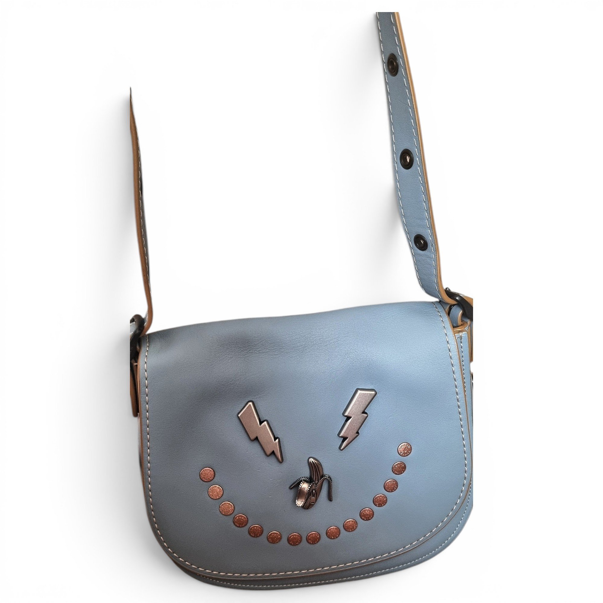 Leather crossbody bag