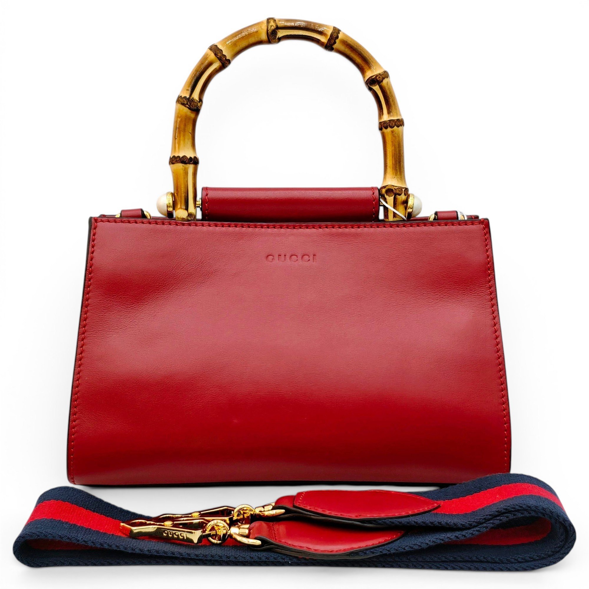 Nymphaea leather handbag