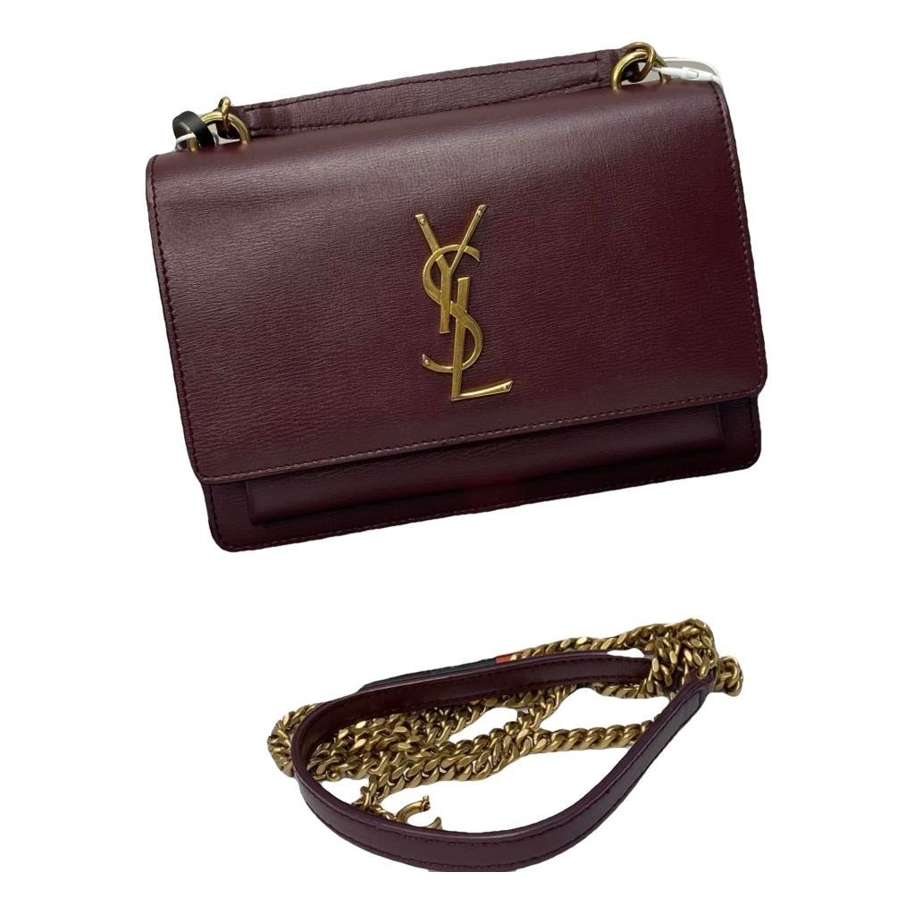 Sunset leather handbag