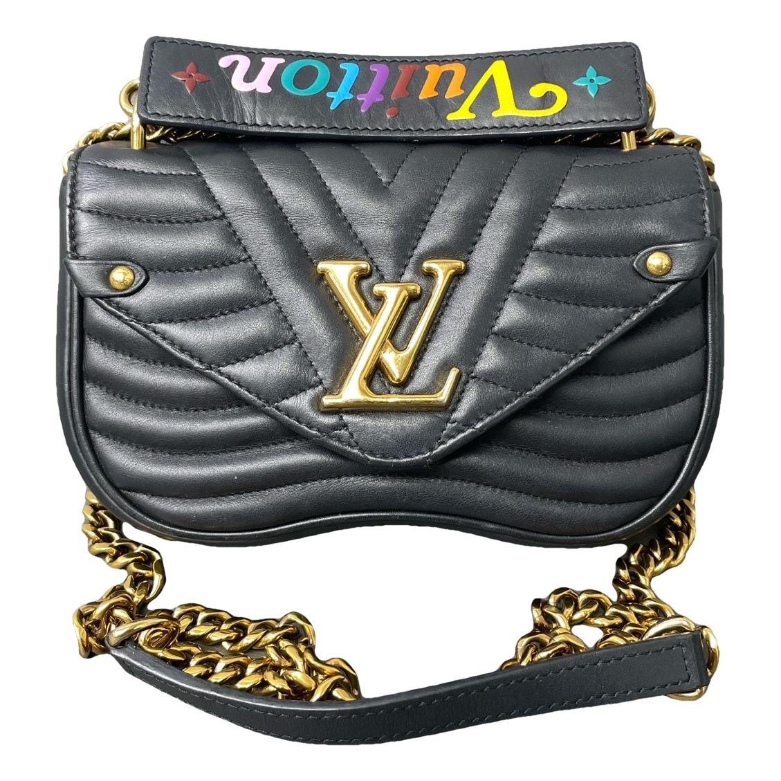 New Wave leather handbag