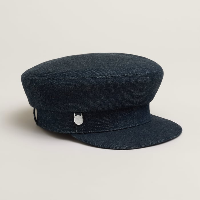Indigo Deauville Denim Cap