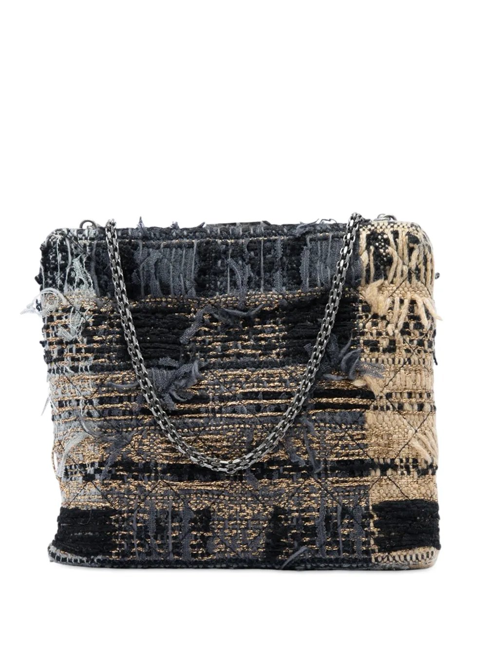 2016-2017 Multicolor Tweed Quadrato Box crossbody bag