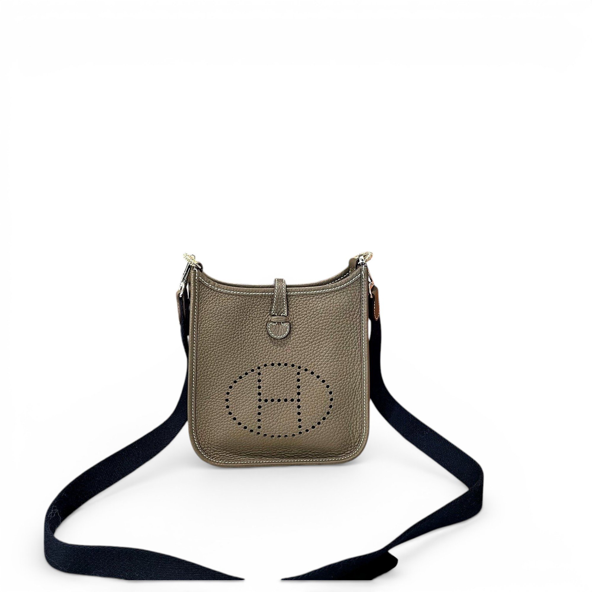 Mini Evelyne leather handbag