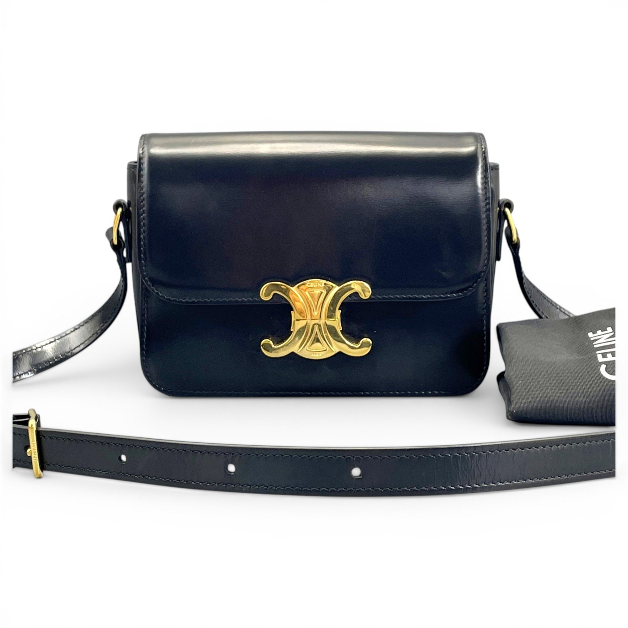Leather handbag