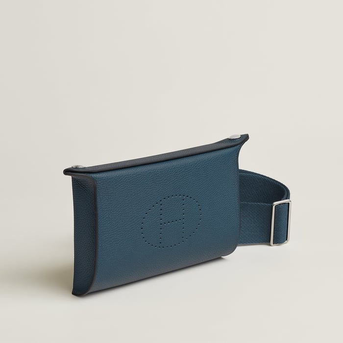 Bleu De Prusse Hermès Videpoches Bag
