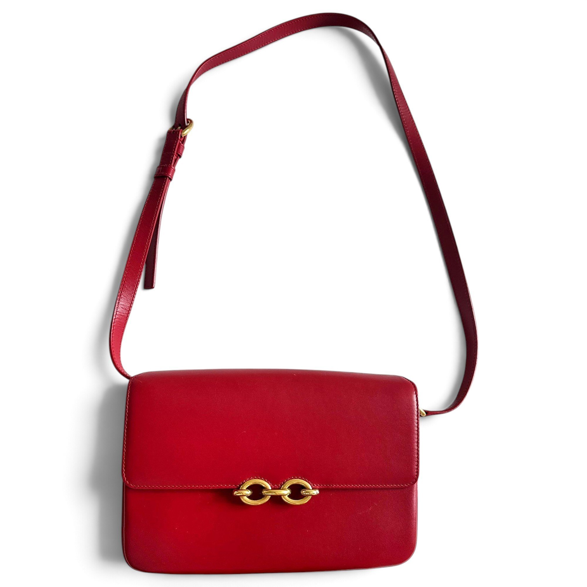 Leather crossbody bag