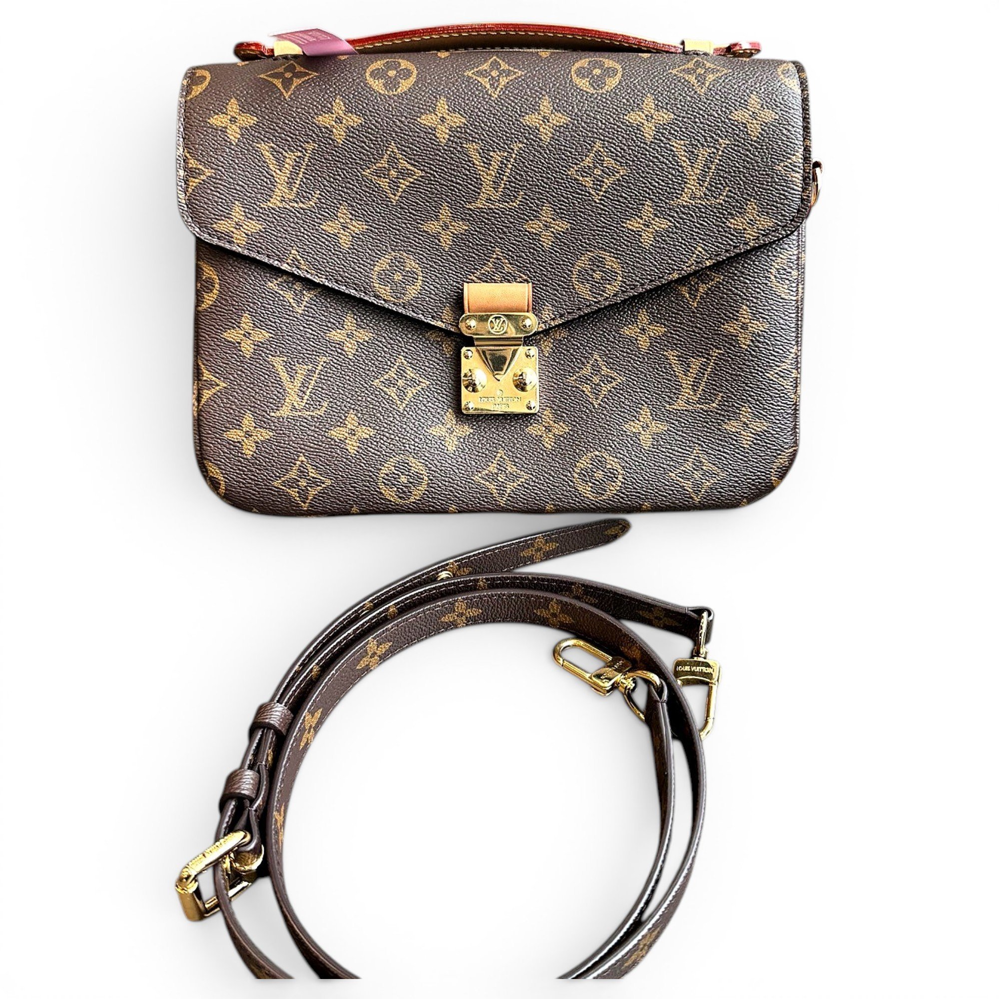 Metis leather crossbody bag
