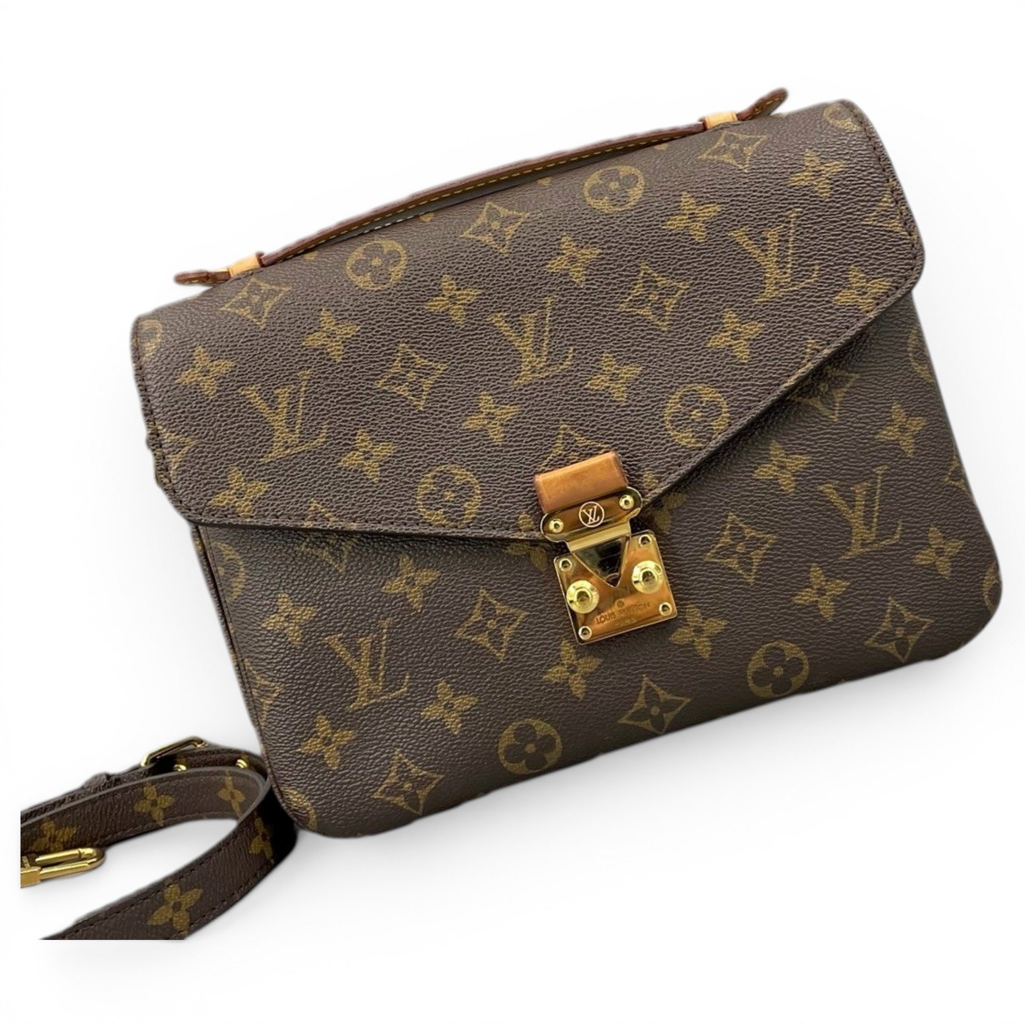 Metis leather handbag