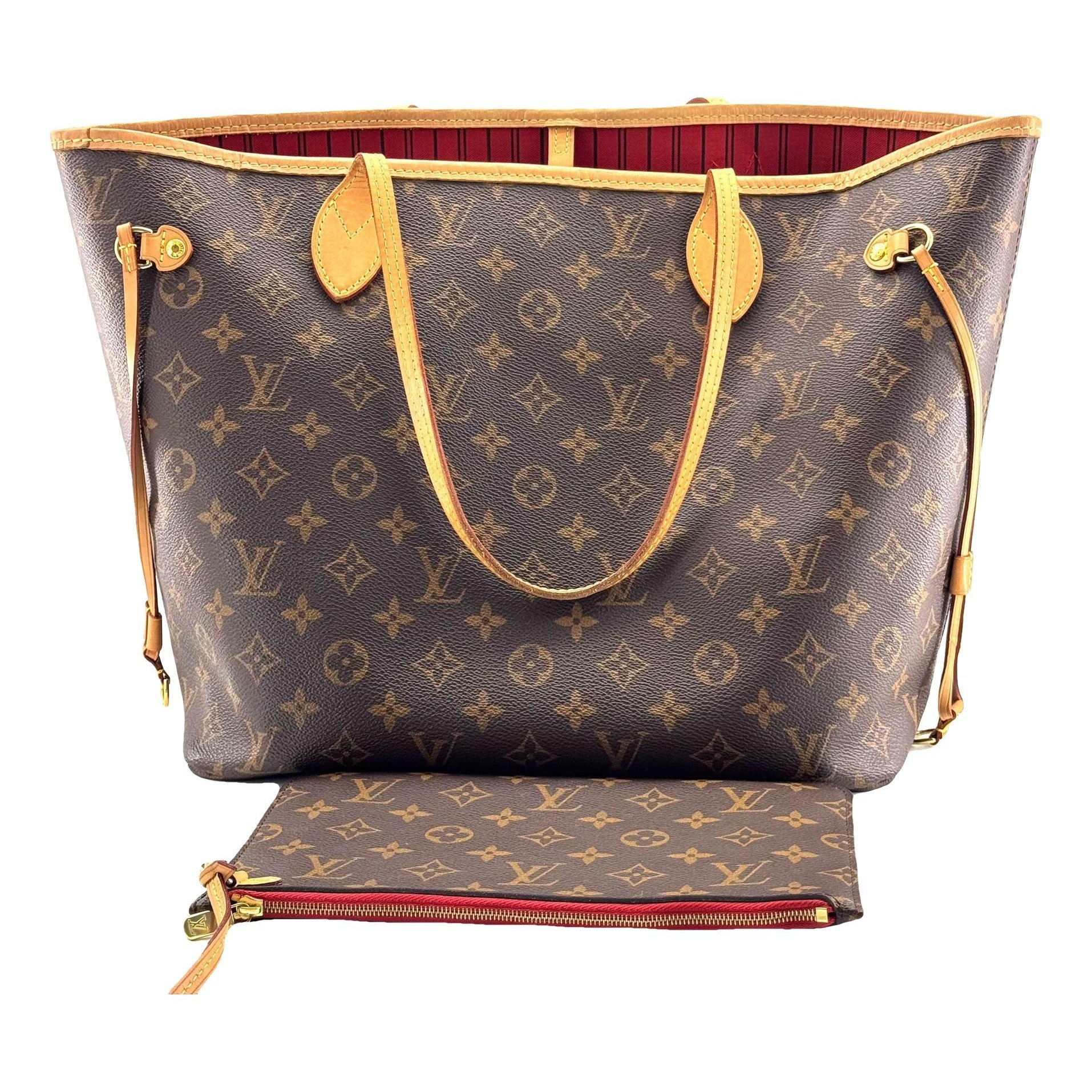 Neverfull leather tote