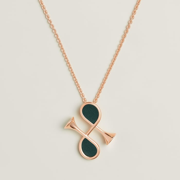 Vert Cyprès Cor H Pendant