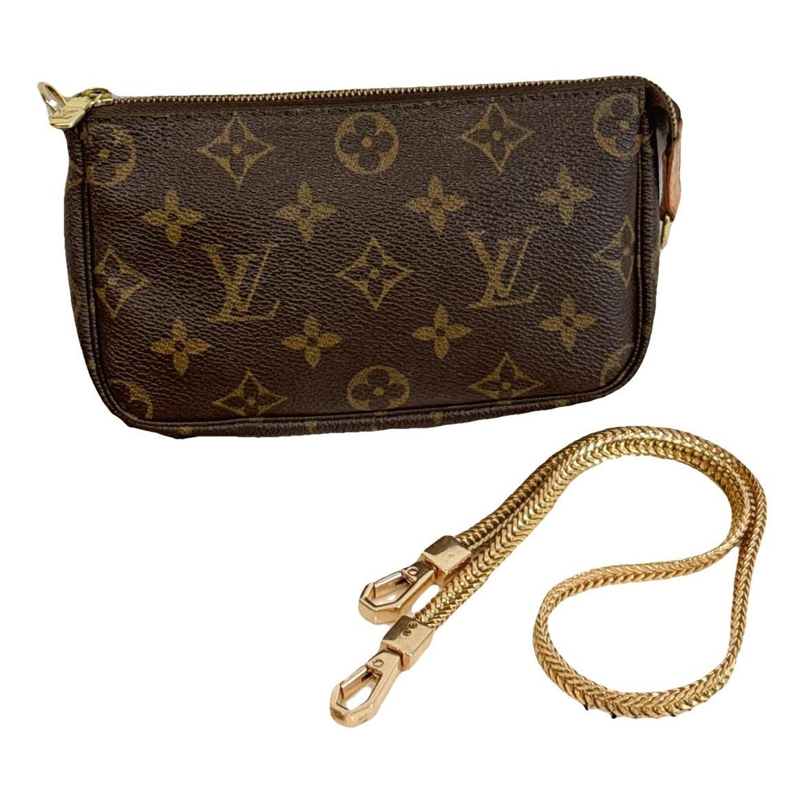 Pochette Accessoire leather handbag