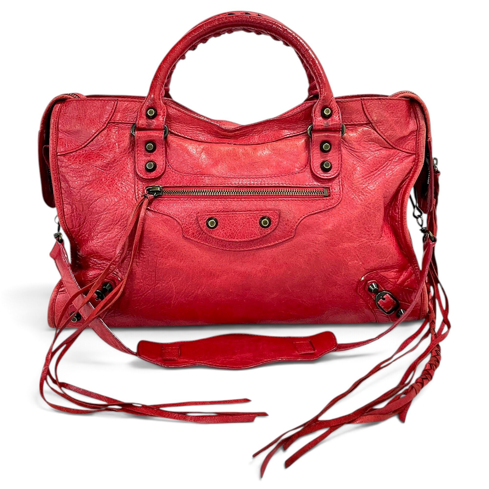 Balenciaga City leather handbag