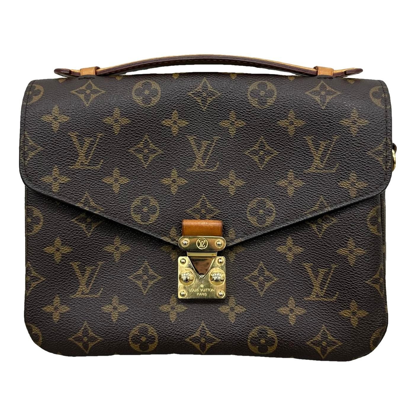 Metis leather handbag