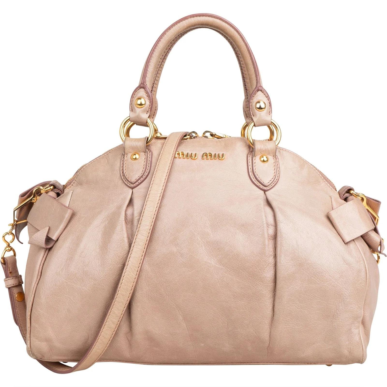 Vitello leather handbag