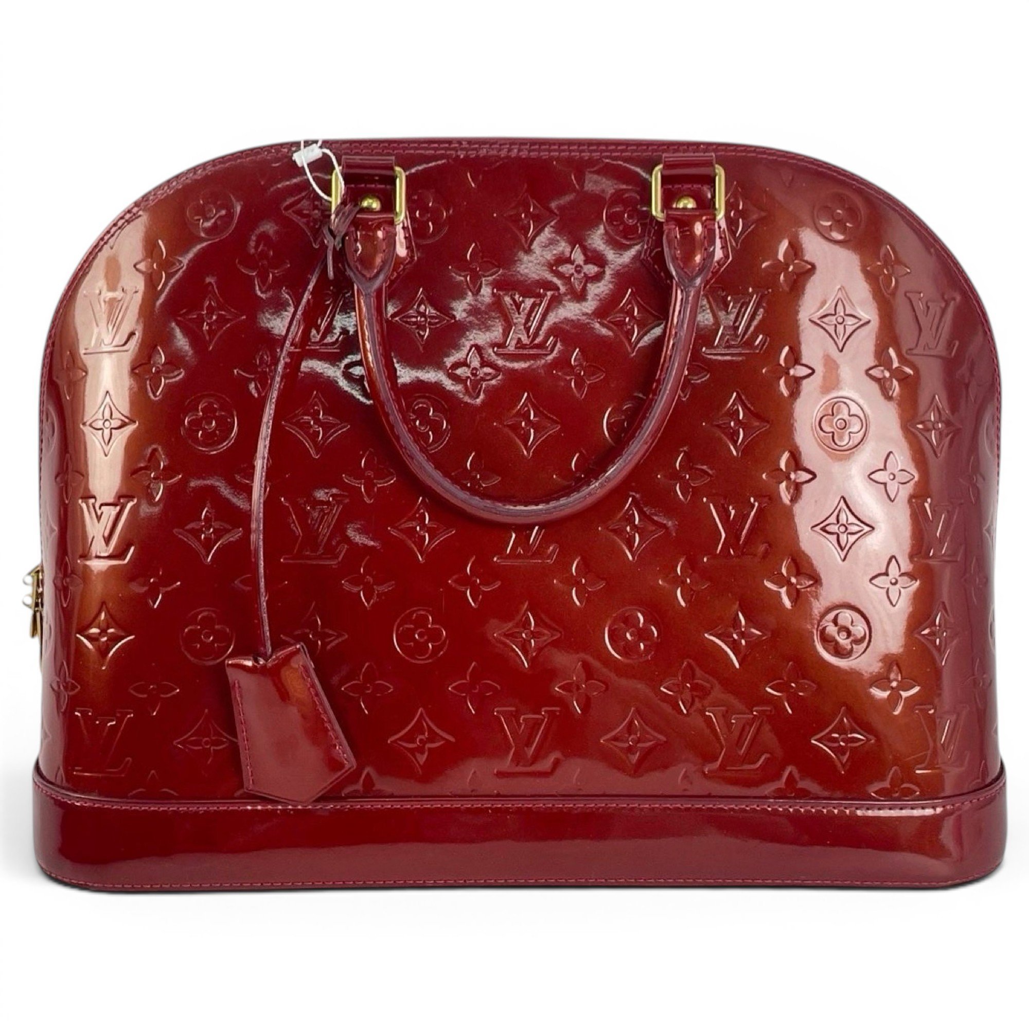 Alma patent leather handbag