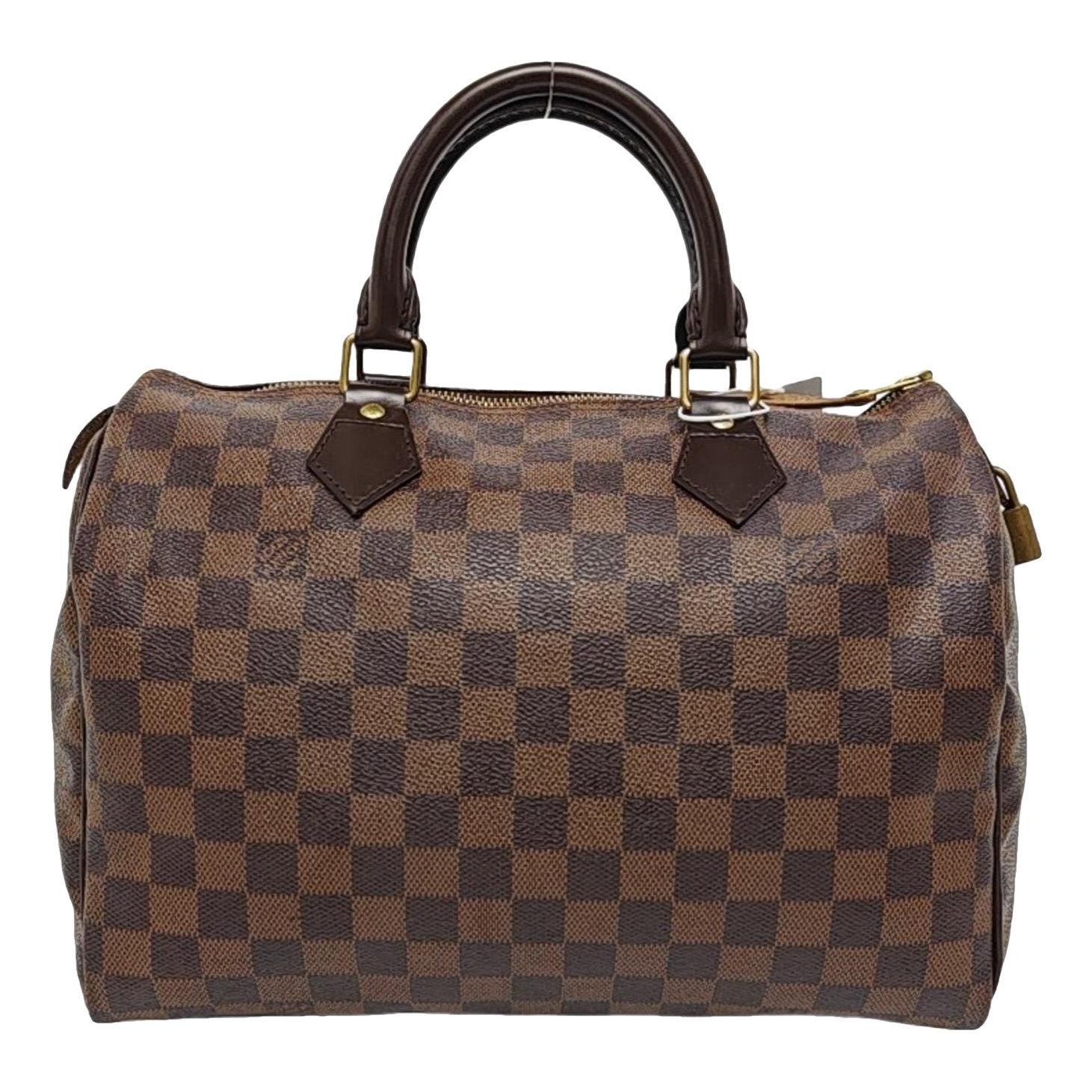 Nano Speedy / Mini HL leather handbag