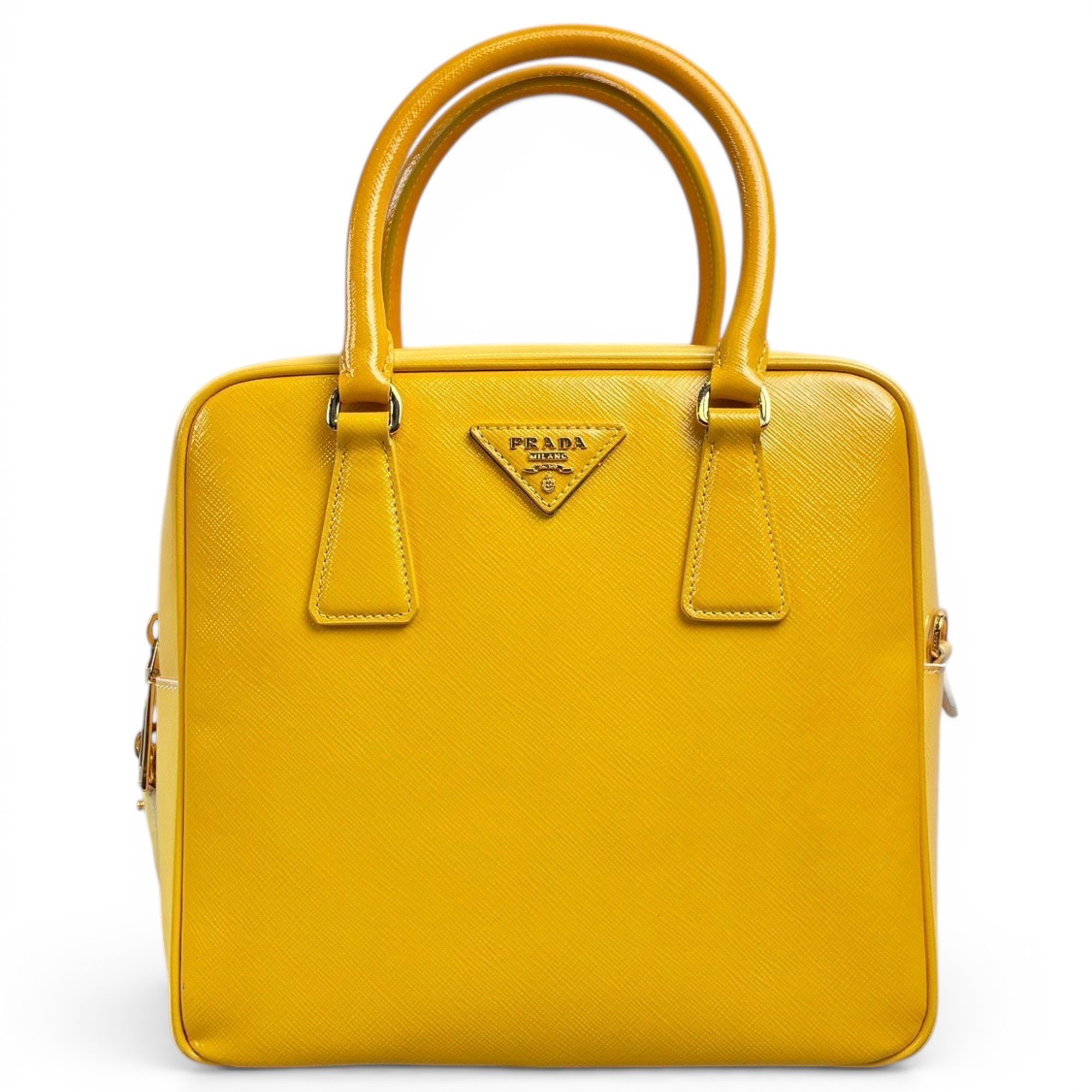 Galleria leather handbag
