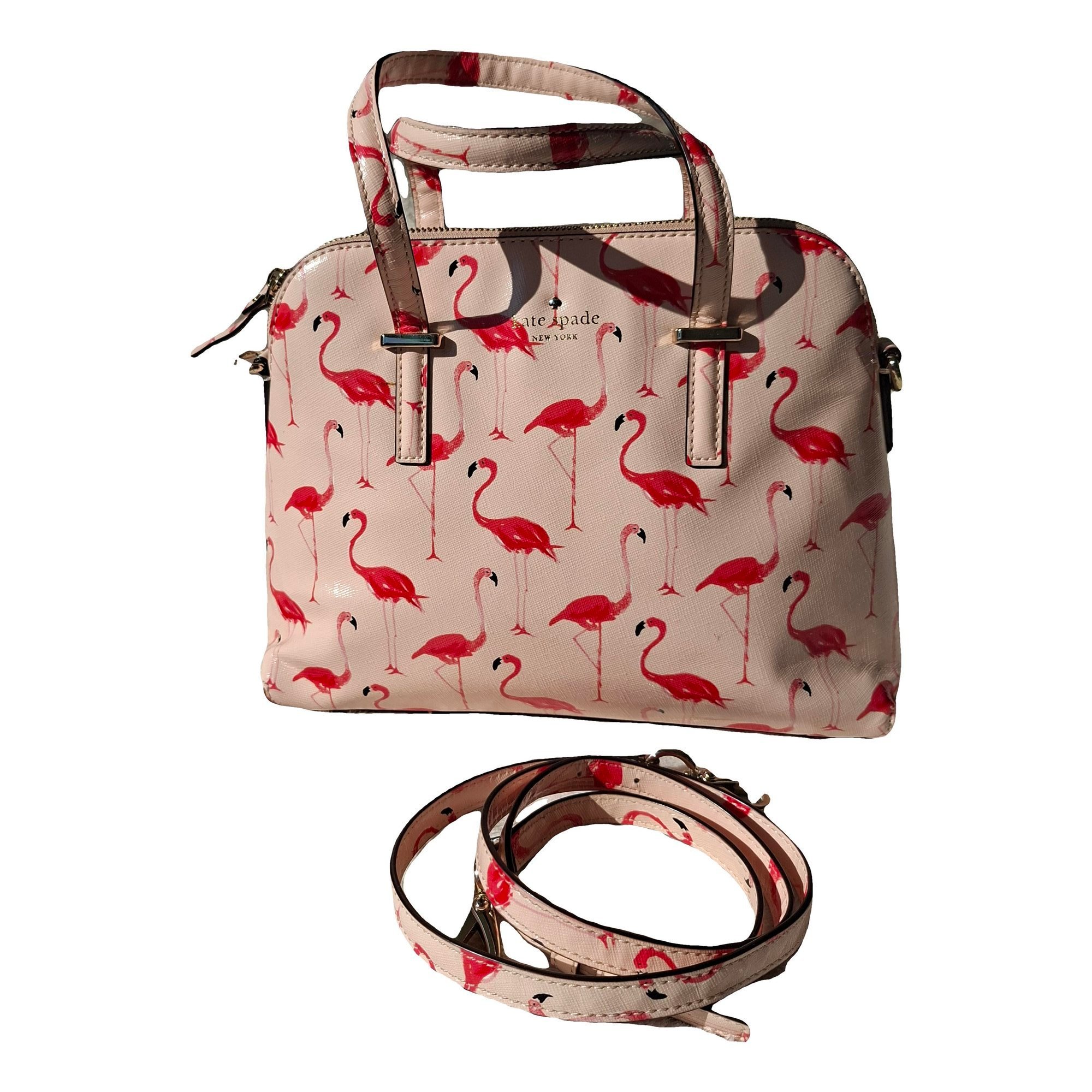Vegan leather satchel
