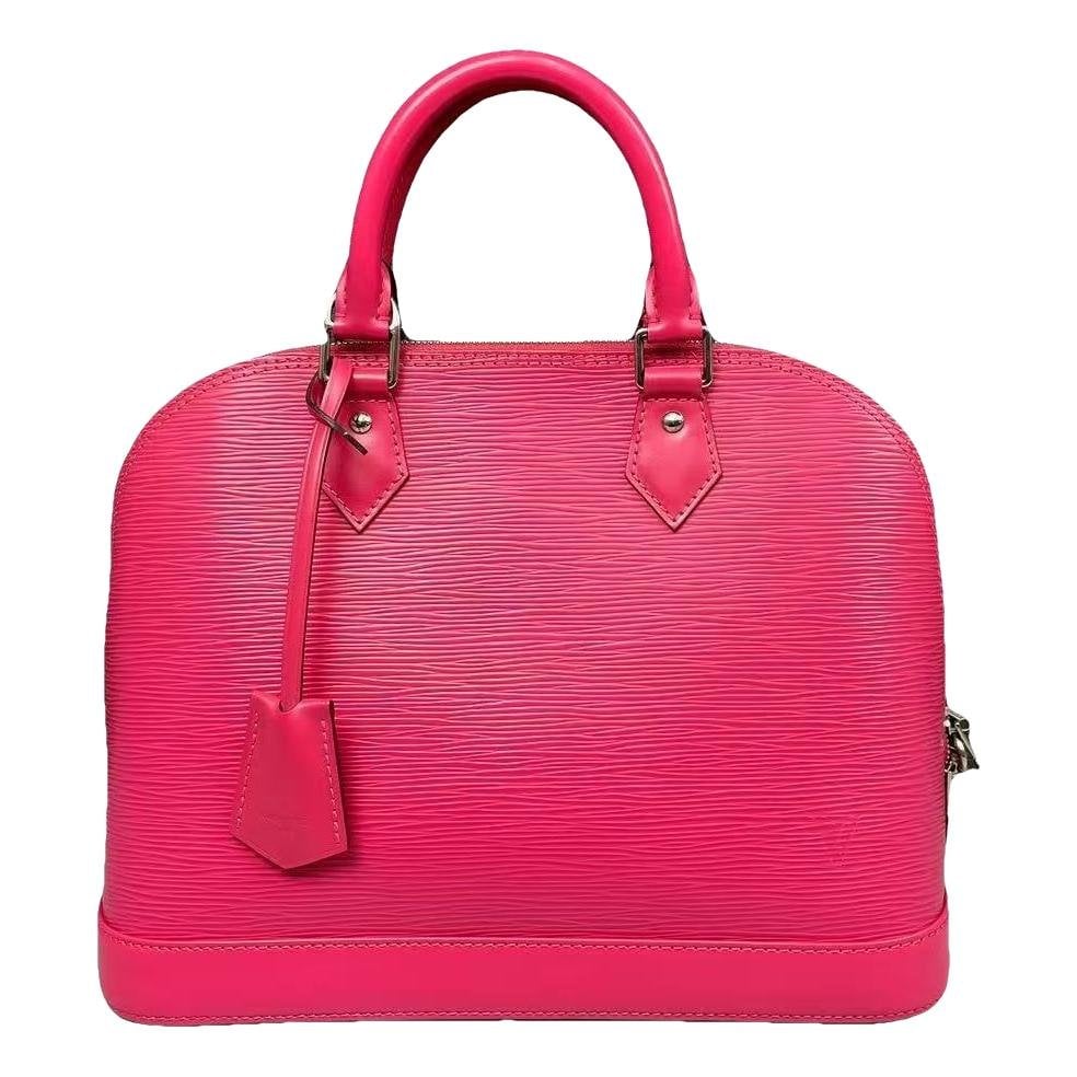 Alma leather handbag
