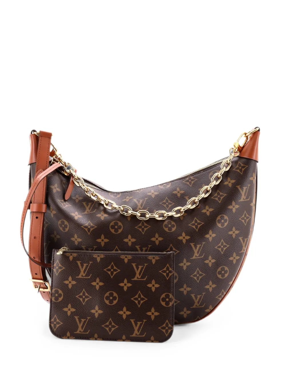 Loop Reverse Monogram Canvas hobo bag